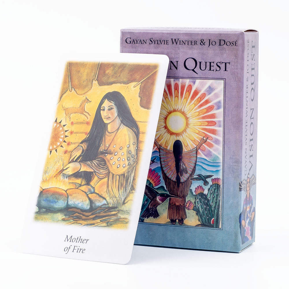 Board Game Of Life - Vision Quest Tarot 78 dek kartu