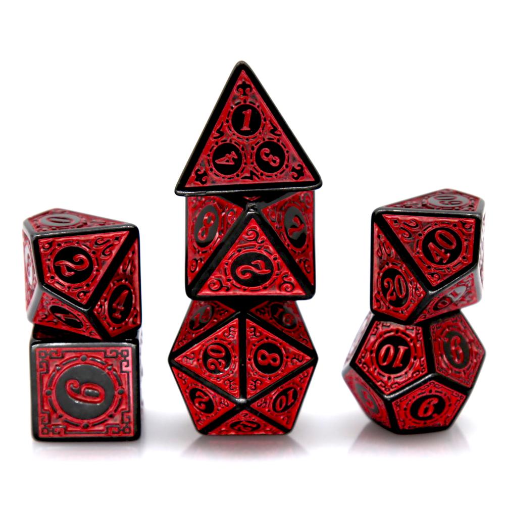 Board Game Live - 7 Buah Set Dadu Polihedral Akrilik