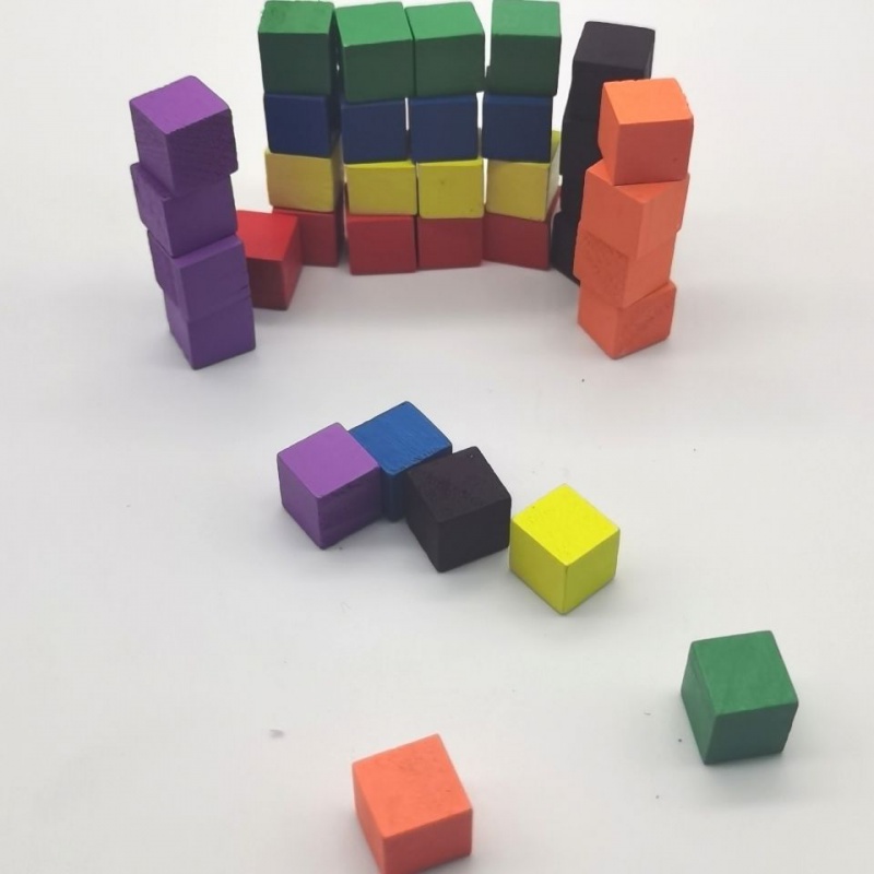 100 buah/Lot 10mm kubus kayu w - Board Game Catan ulasan dan harga