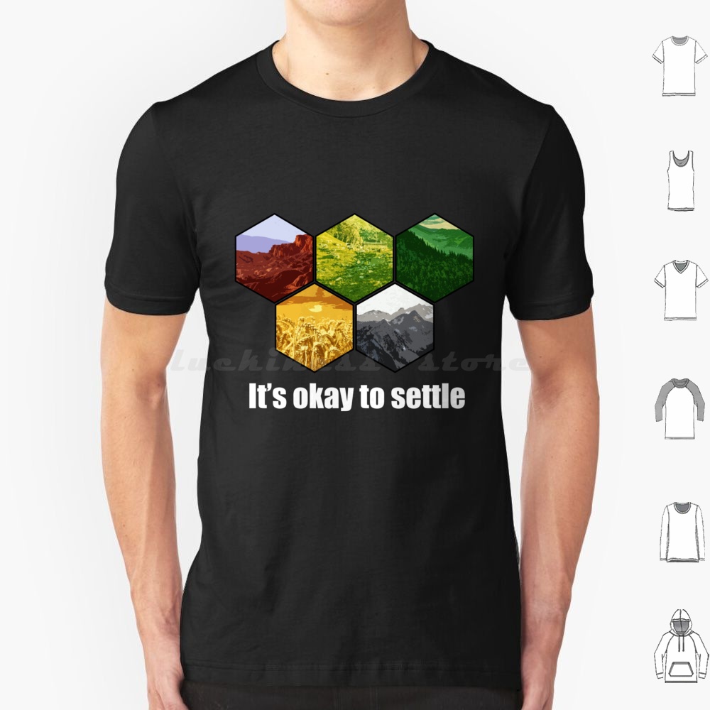 Kaos Katun Pria Wanita _ S Oka - Board Game Catan ulasan dan harga
