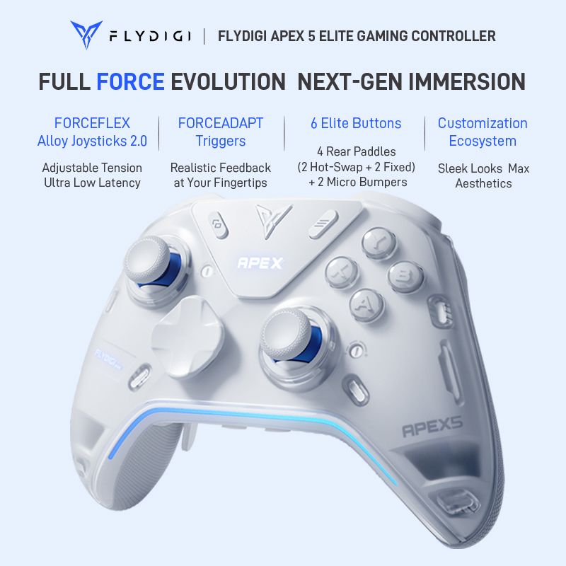 Flydigi Apex 5, Kontroler Game - Board Game Android ulasan dan harga